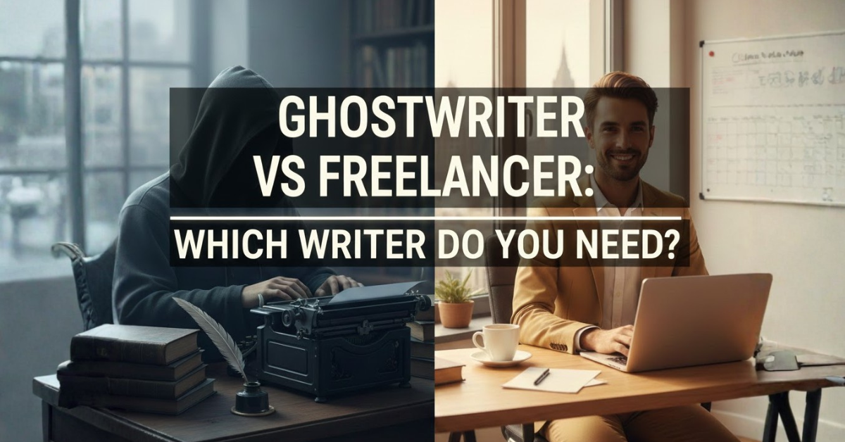 Ghostwriter vs Freelancer