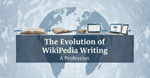 Evolution of Wikipedia Writing