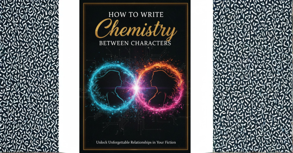 How to write chemistry between characters 
