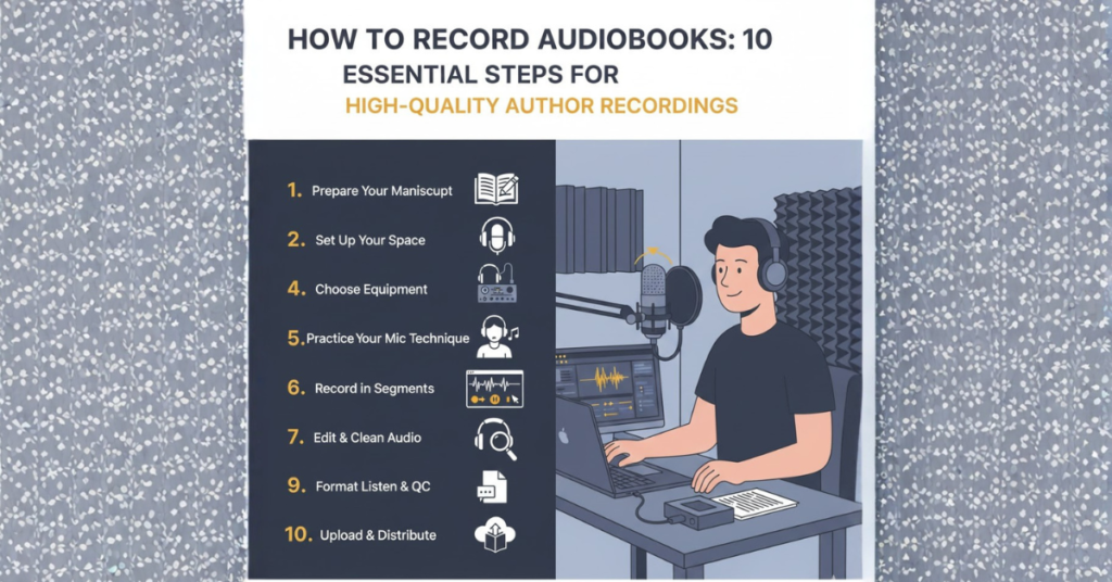 How to record audiobooks overview 