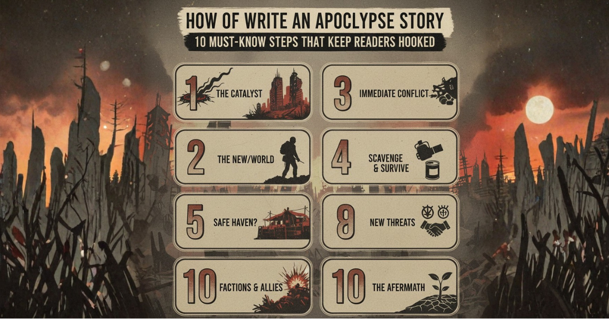 How to Write an Apocalypse Story: 10 Must-Know Steps That Keep Readers Hooked