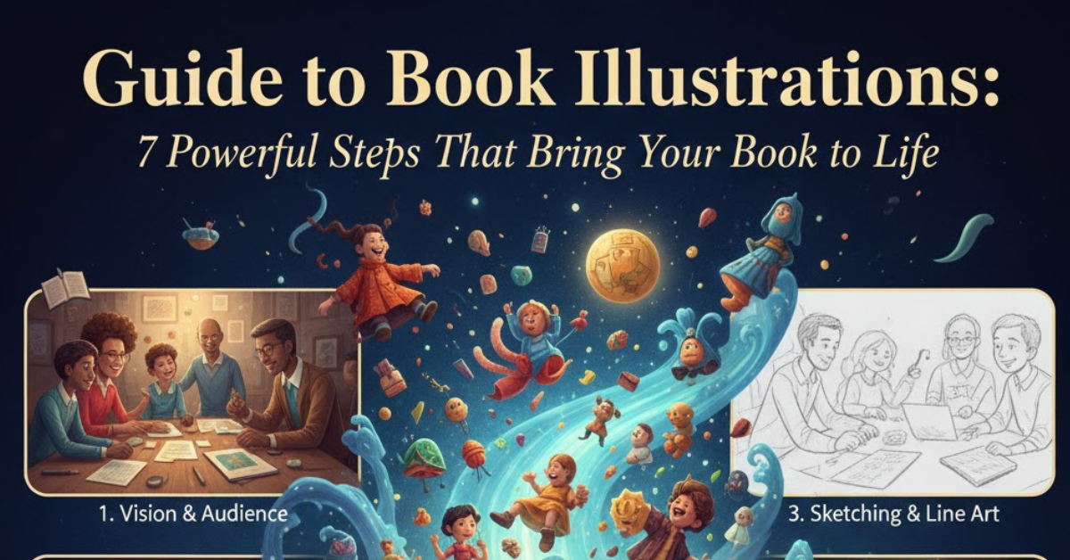 Guide to Book Illustrations: 7 Powerful Steps That Bring Your Book to Life