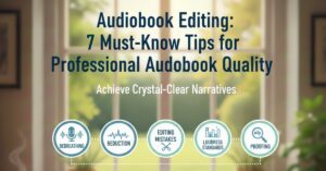 Audiobook Editing: 7 Must-Know Tips for Professional Audiobook Quality